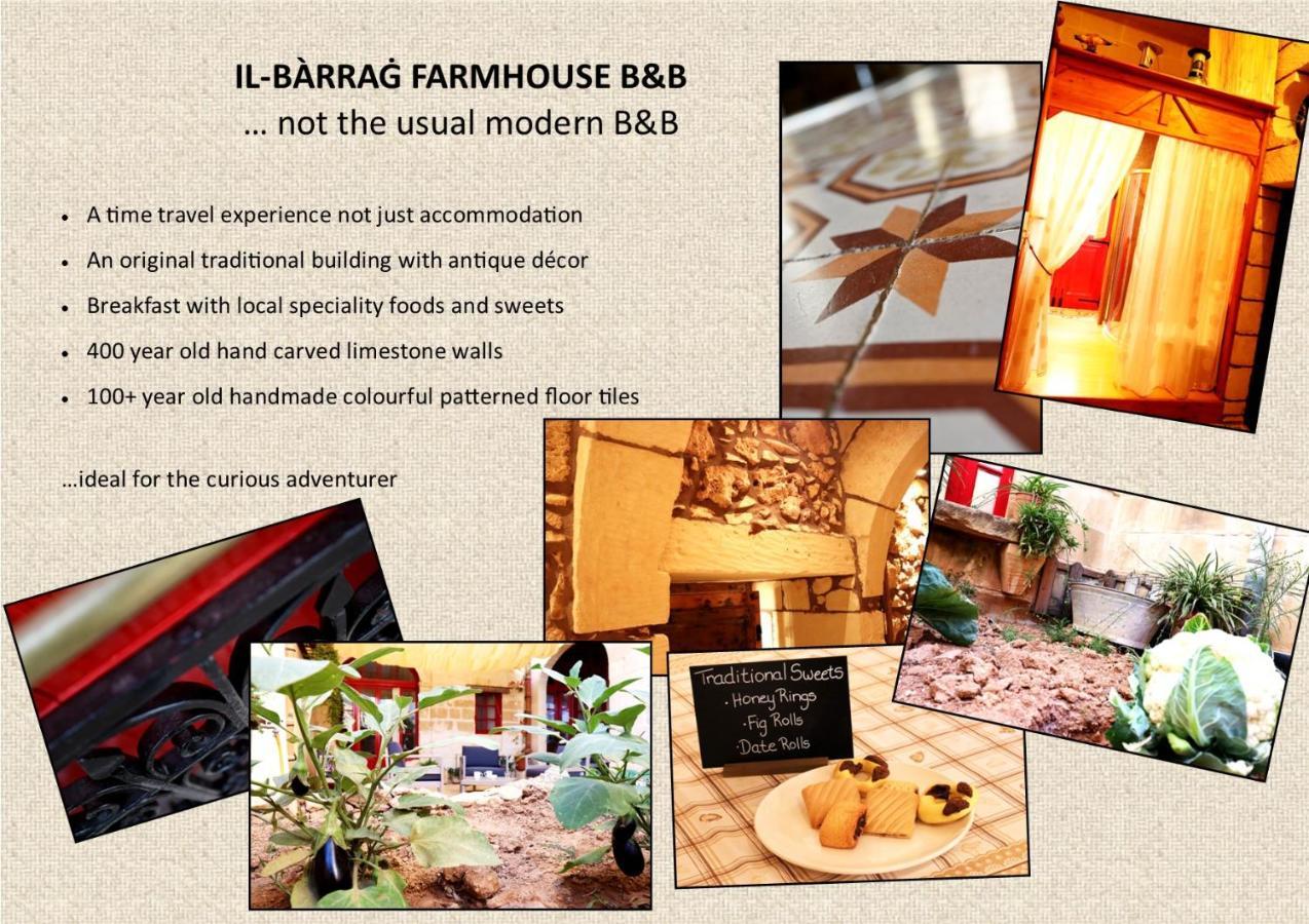 Il-Barrag Farmhouse B&B - Gozo Traditional Hospitality Nadur Buitenkant foto